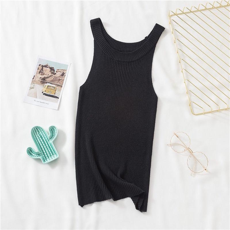 Áo yếm dệt kim sexy