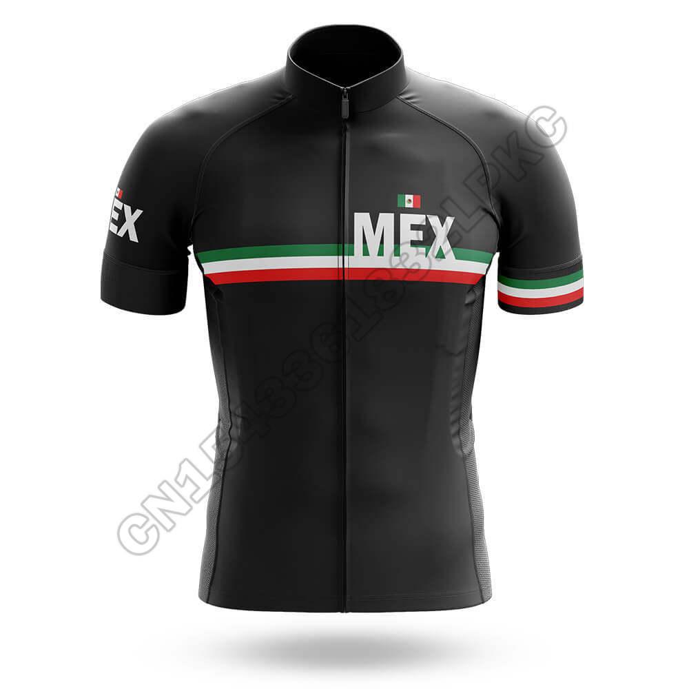 Đội tuyển thể thao Mexico 2022 Bộ quần áo đi xe đạp mùa hè ngắn tay cho nam Quần áo đi xe đạp nhanh khô ngoài trời Bộ quần áo thể thao đi xe đạp MTB Color: cycling jersey 3 Size: XS