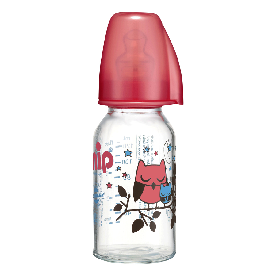 Bình sữa thủy tinh  NIP NIP35070 - 125ml