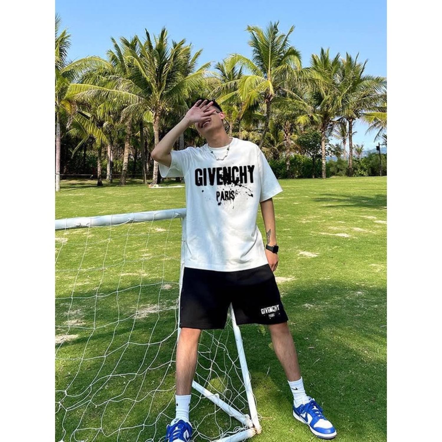 Bộ Quần Áo Thun Form Rộng Unisex Givenparis Chất Cotton Cao Cấp Siêu Thoáng Mát