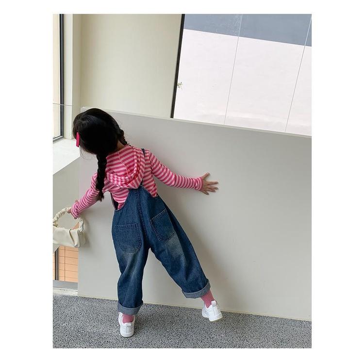 TA131 Yếm JEAN cho bé 4-10T của nhà AmbbKids X005