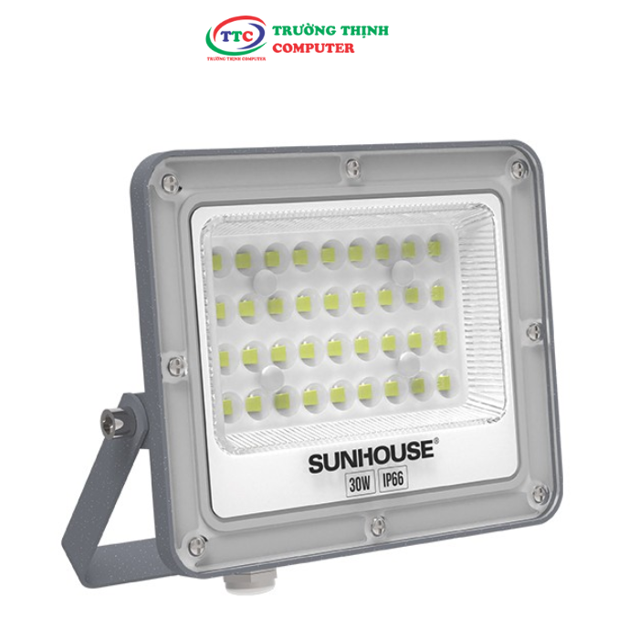 Đèn Pha led ECO Sunhouse 30W SHE-LECPL01 Sử dụng Chip LED ,Tuổi thọ 25.000 giờ