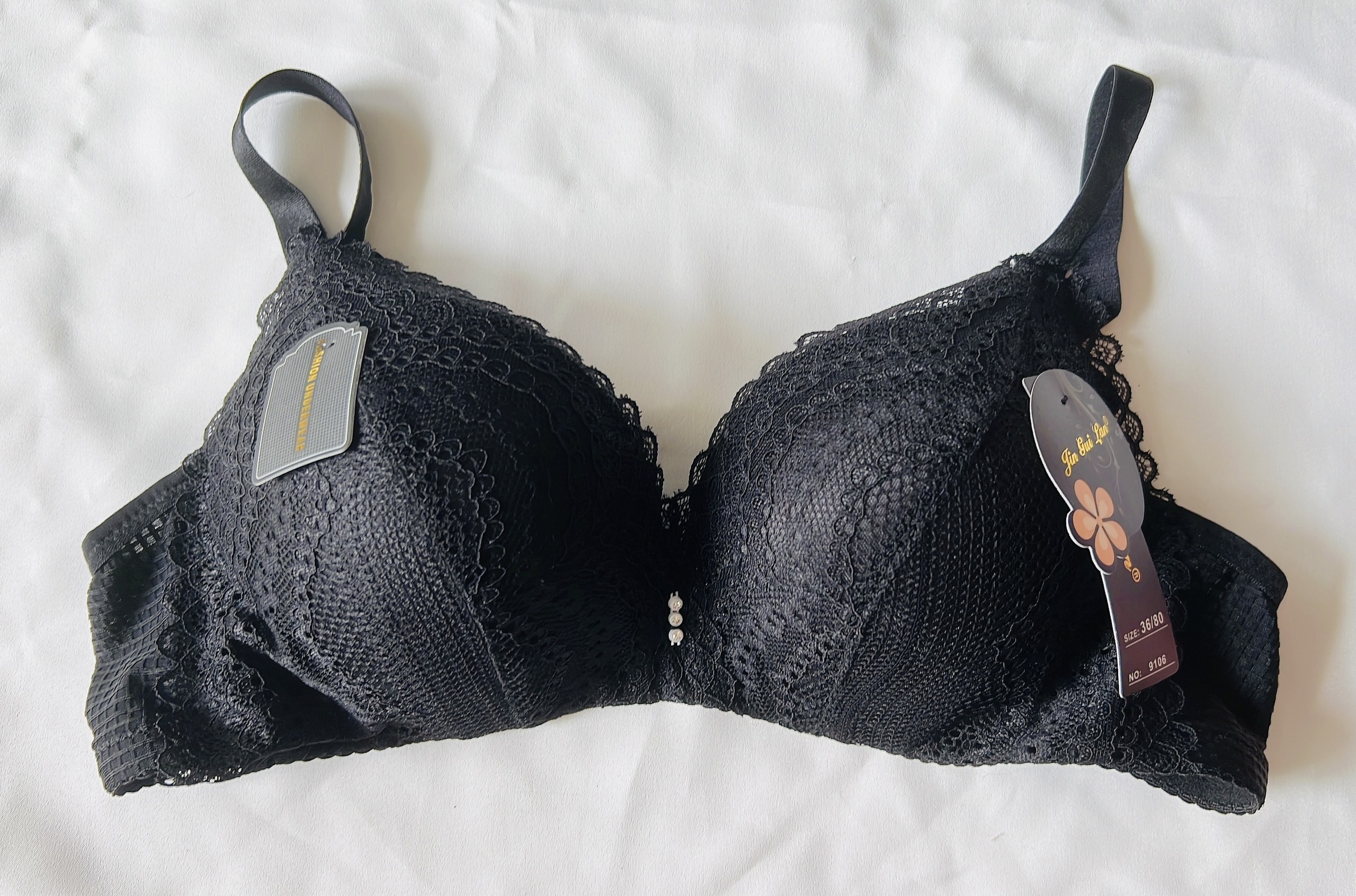 ÁO NGỰC REN KHÔNG GỌNG , ĐỆM 3P DÀY SIZE 36-38 DÀNH CHO NỮ
