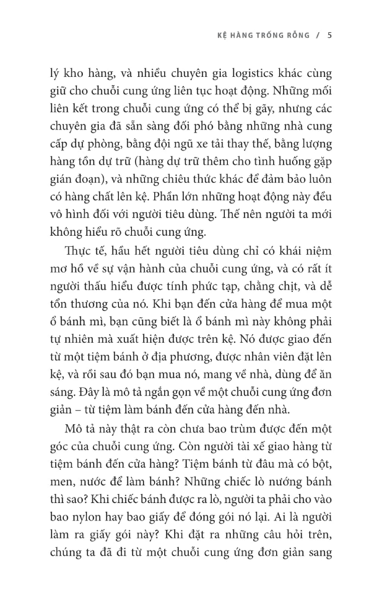 Kệ Hàng Trống - Đứt Gãy Chuỗi Cung Ứng Trong Nền Kinh Tế Toàn Cầu (TRE)