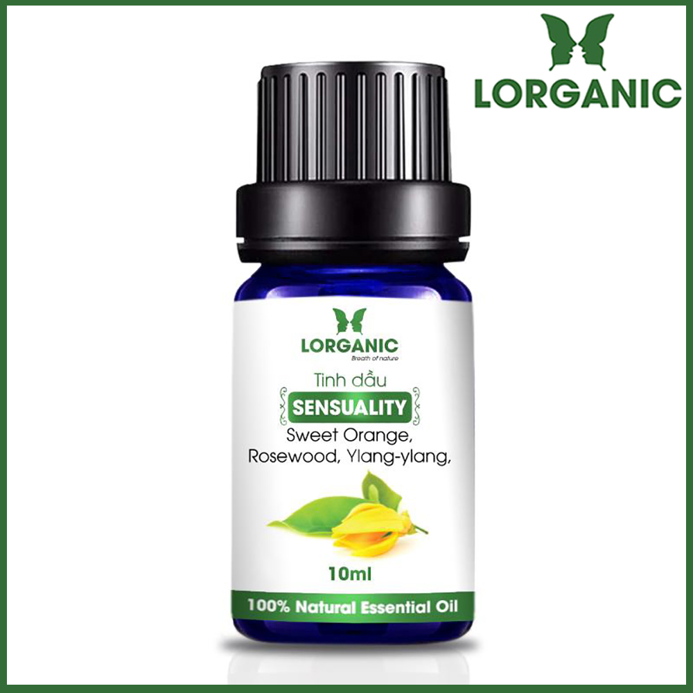 Tinh Dầu Quyến Rũ Sensual Lorganic / Tinh dầu thiên nhiên nguyên chất.
