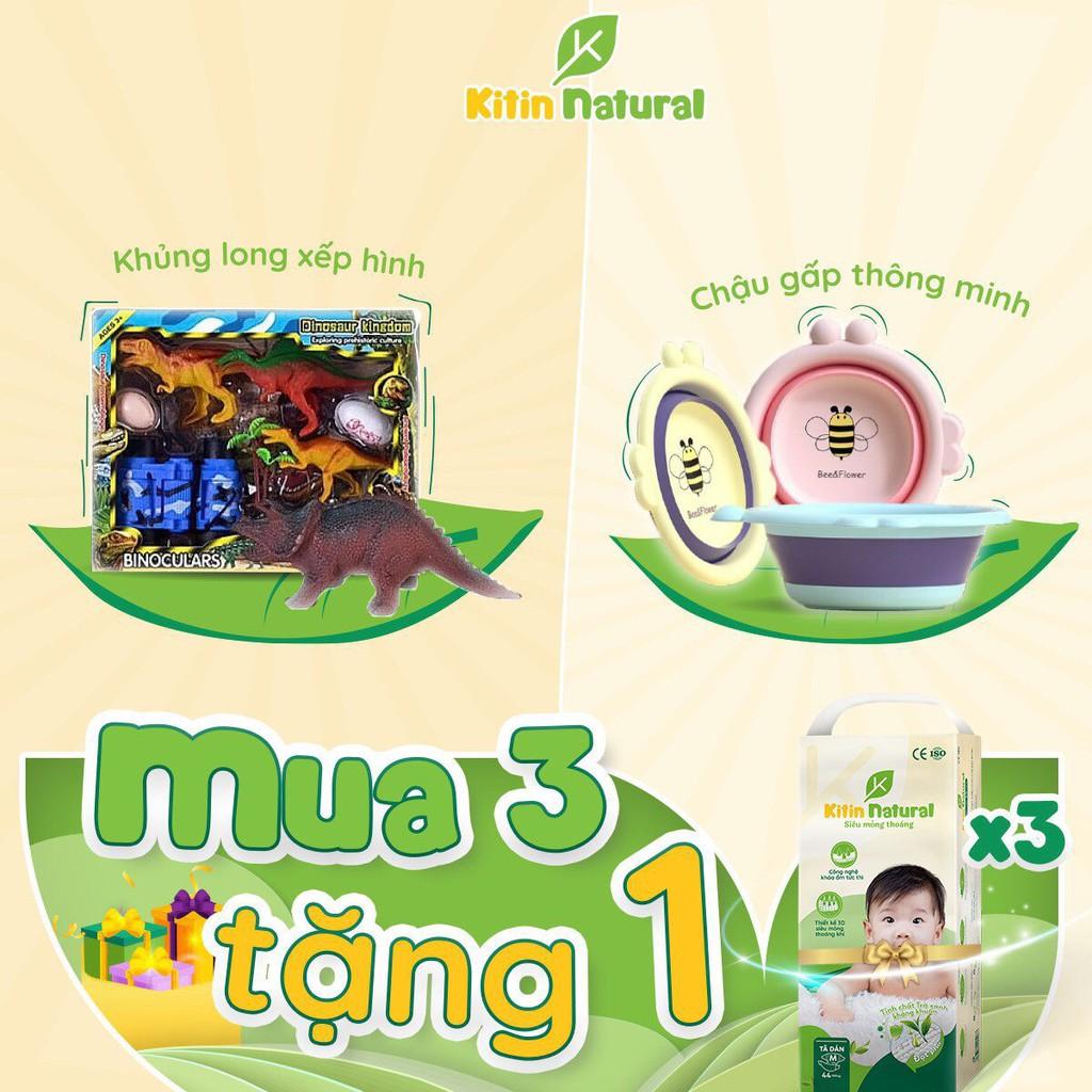 Tã bỉm thương hiệu Việt Kitin Natural dán quần NB56/S50/M44/L40/XL38/XXL36/XXXL34