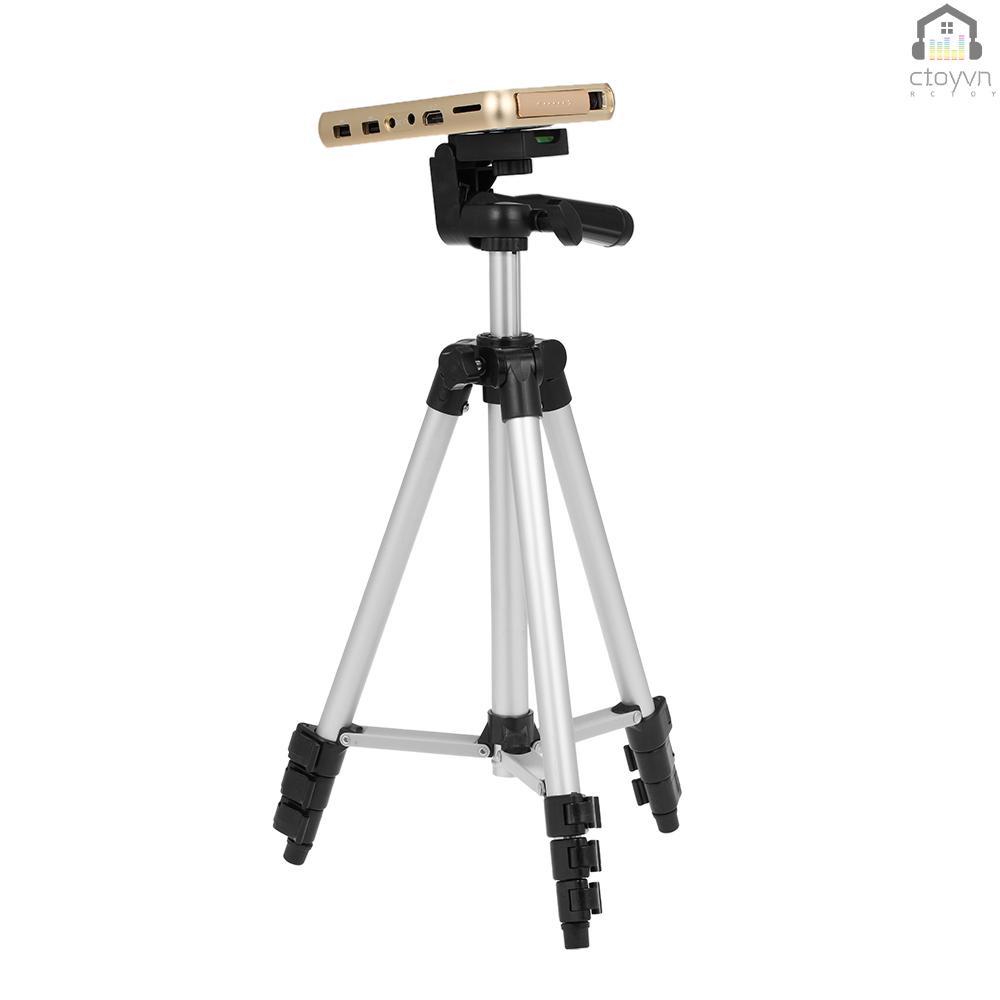 Giá đỡ ba chân bằng hợp kim nhôm 3 khớp STB-3110 35-102cm kèm điện thoại 1/4