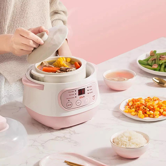 NỒI NẤU CHẬM GT68 VỚI DUNG TÍCH 1L ĐA NĂNG-HT