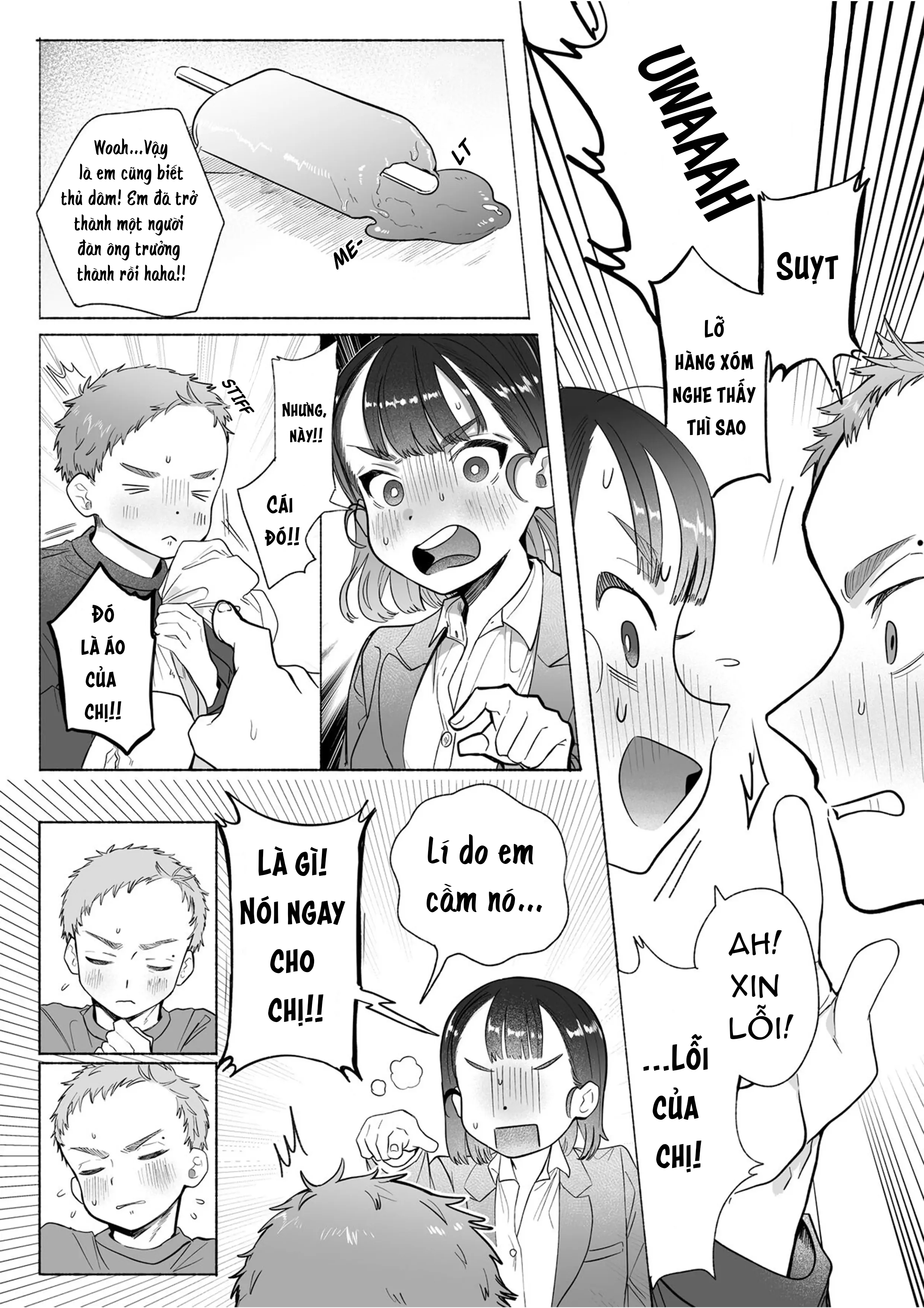 tôi không thể rút ra ngoài chị gái chapter 1.1 13