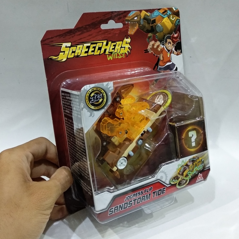 Đồ Chơi Xe Biến Hình Khủng Long Bão Cát - Screechers Wild YW684201V