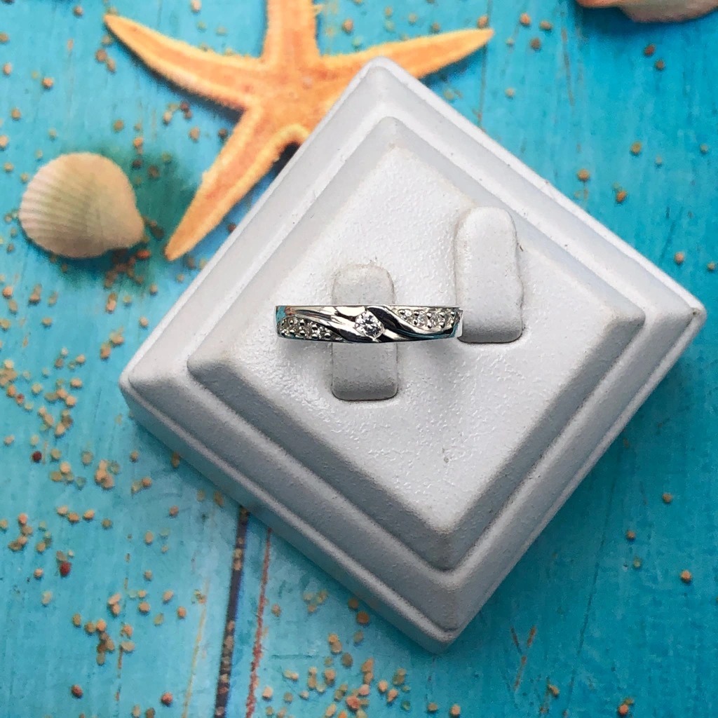 Nhẫn Đôi Bạc Nhẫn Cặp Bạc - Đôi Trái Tim Cùng Nhịp - BẠC HIỂU MINH NC627