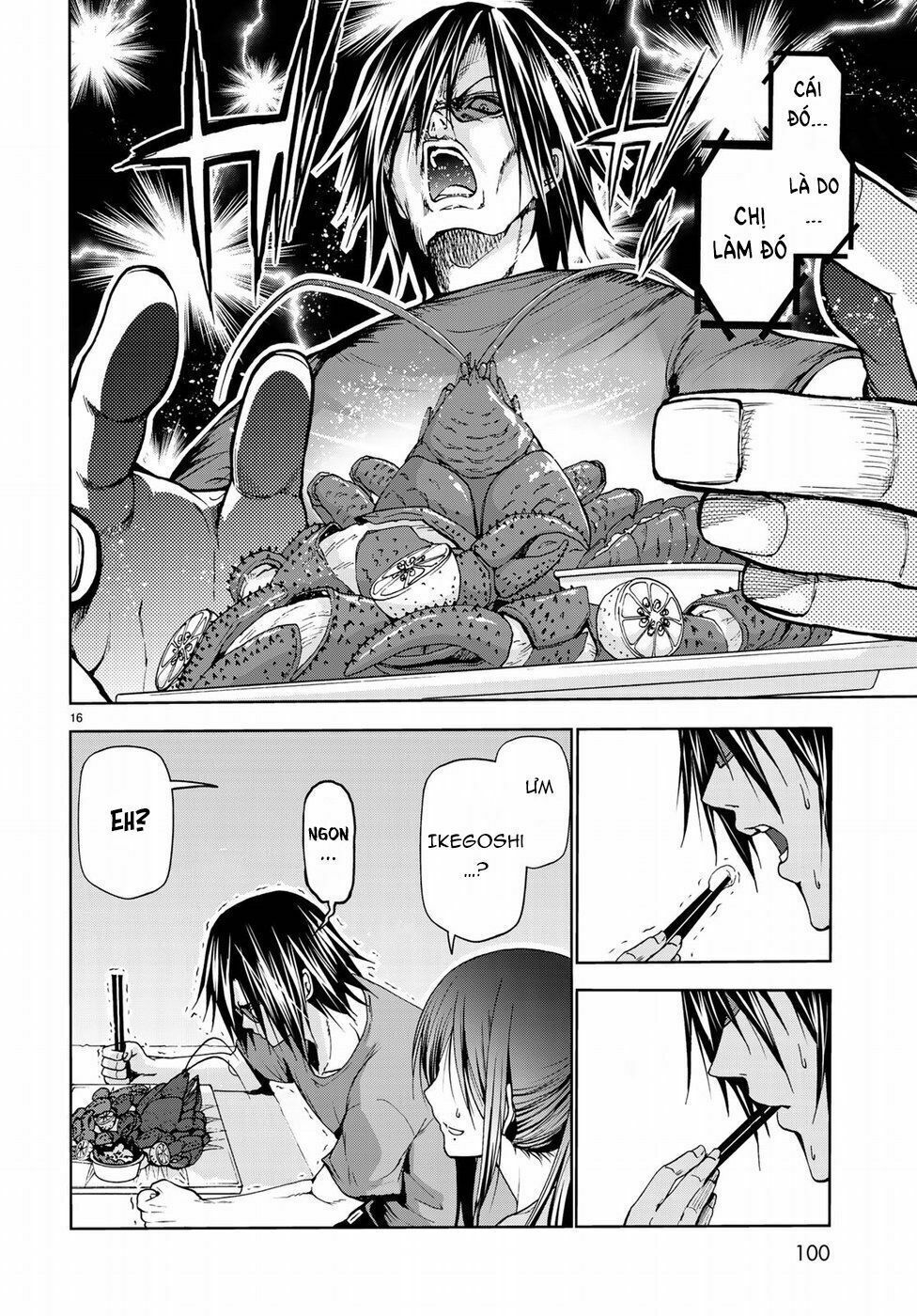 cô gái thích lặn - grand blue chapter 53 16