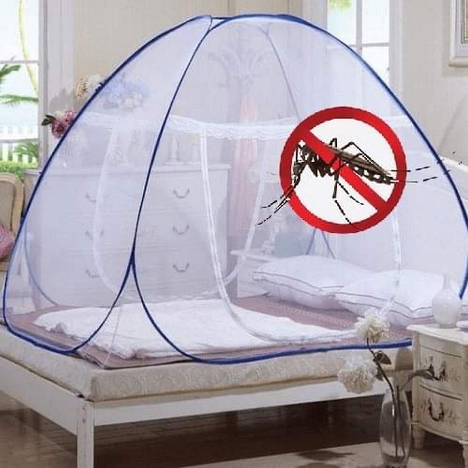 Màn Chụp Tự Bung Gấp Gọn Tiện Dụng, Mùng Chụp Thông Minh Chống Muỗi Hiệu Quả | Hàng Việt Nam Cao Cấp