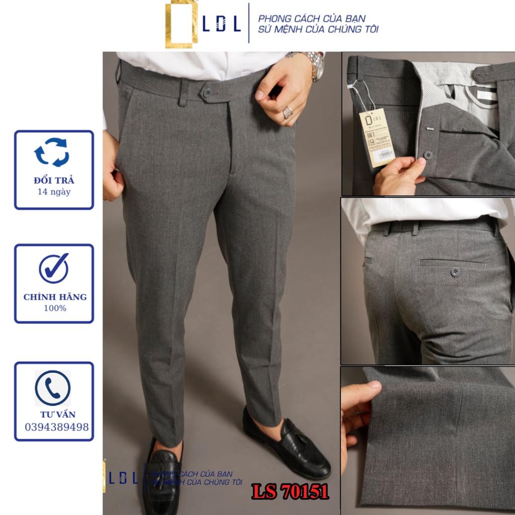 Quần Tây Nam LDL, Quần Âu Ống Côn Kiểu Dáng Trẻ Trung Hiện Đại