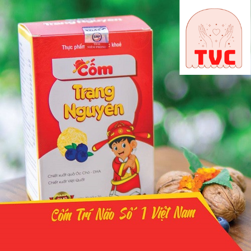 CỐM TRÍ NÃO TRẠNG NGUYÊN ( HỘP 30 GÓI) - HỖ TRỢ PHÁT TRIỂN TRÍ NÃO CHO BÉ