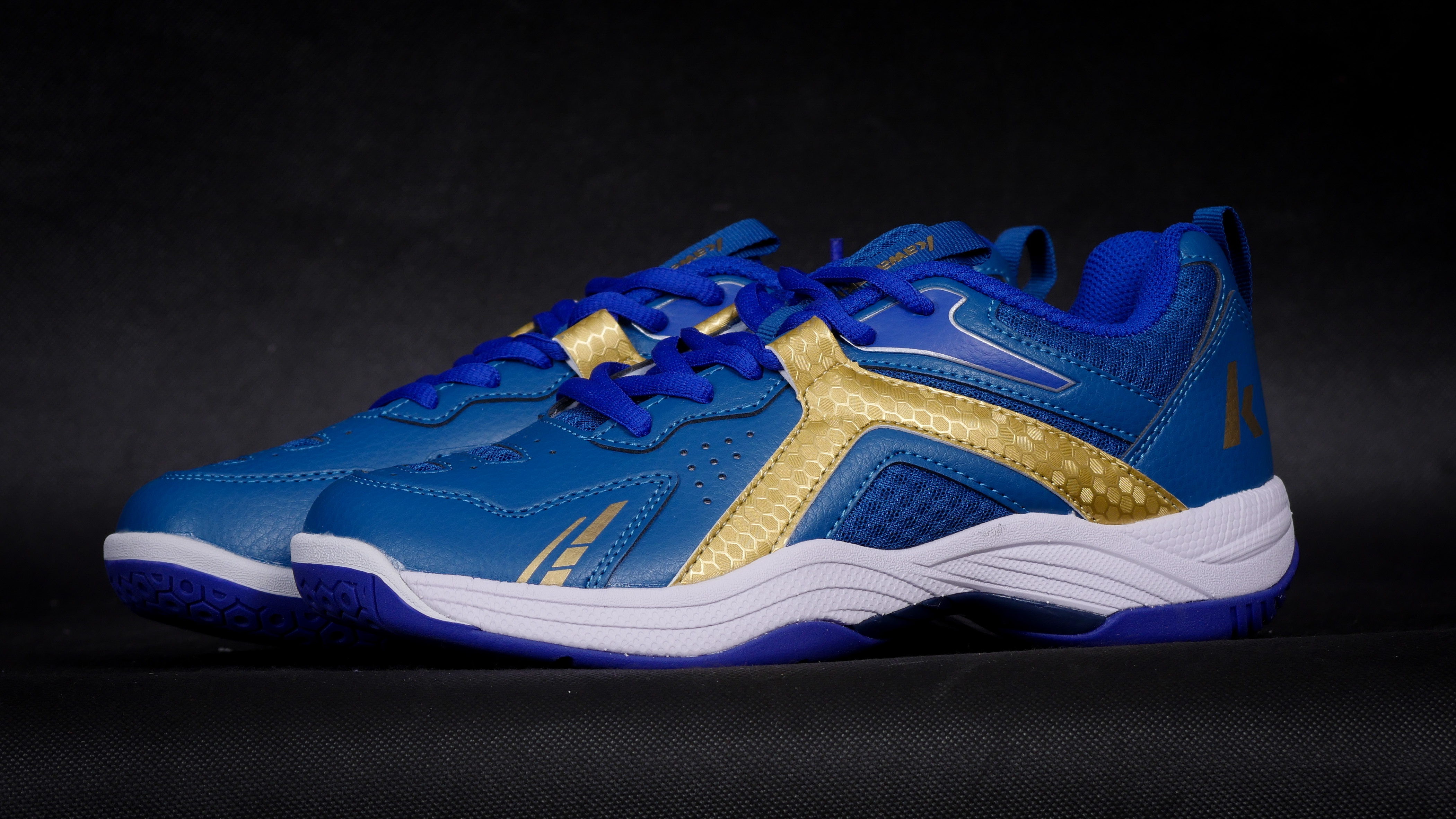 Giày Cầu Lông Cao Cấp K K1B50-A3310- Màu Xanh Đậm - Form Ôm Chân - Nhẹ - Êm