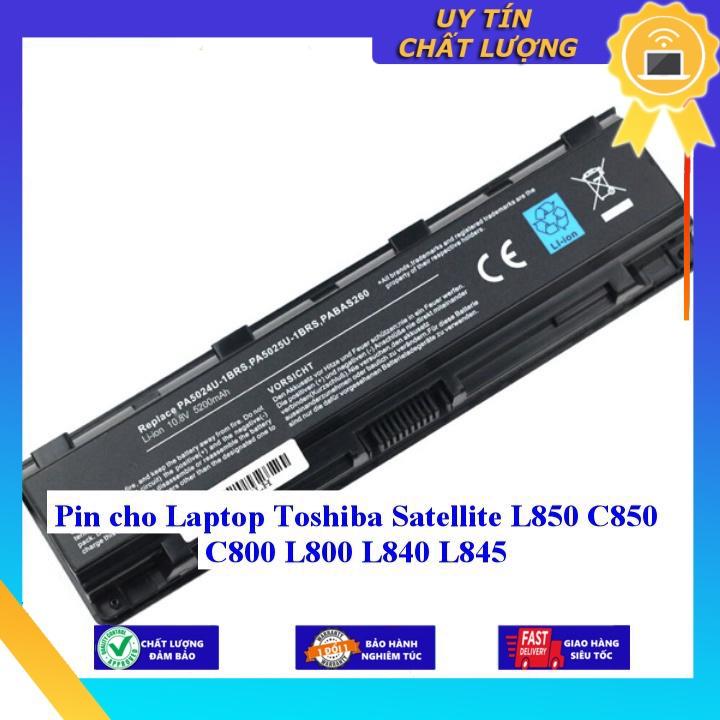 Pin cho Laptop Toshiba Satellite L850 C850 C800 L800 L840 L845 - Hàng Nhập Khẩu  MIBAT245