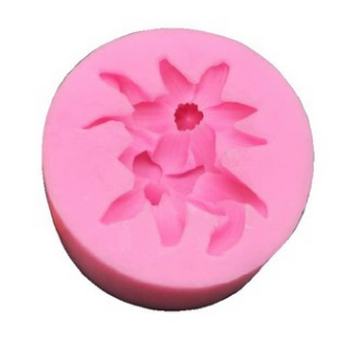 Khuôn rau câu silicon hoa thủy tiên chùm - Mã số 1475