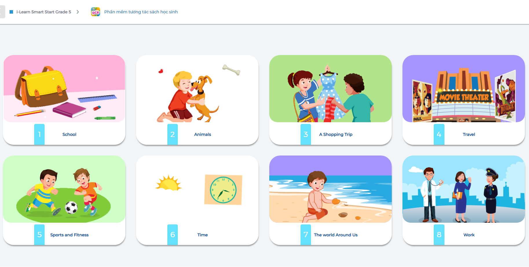 Hình ảnh [APP] i-Learn Smart Start Grade 5 - Ứng dụng phần mềm tương tác sách học sinh