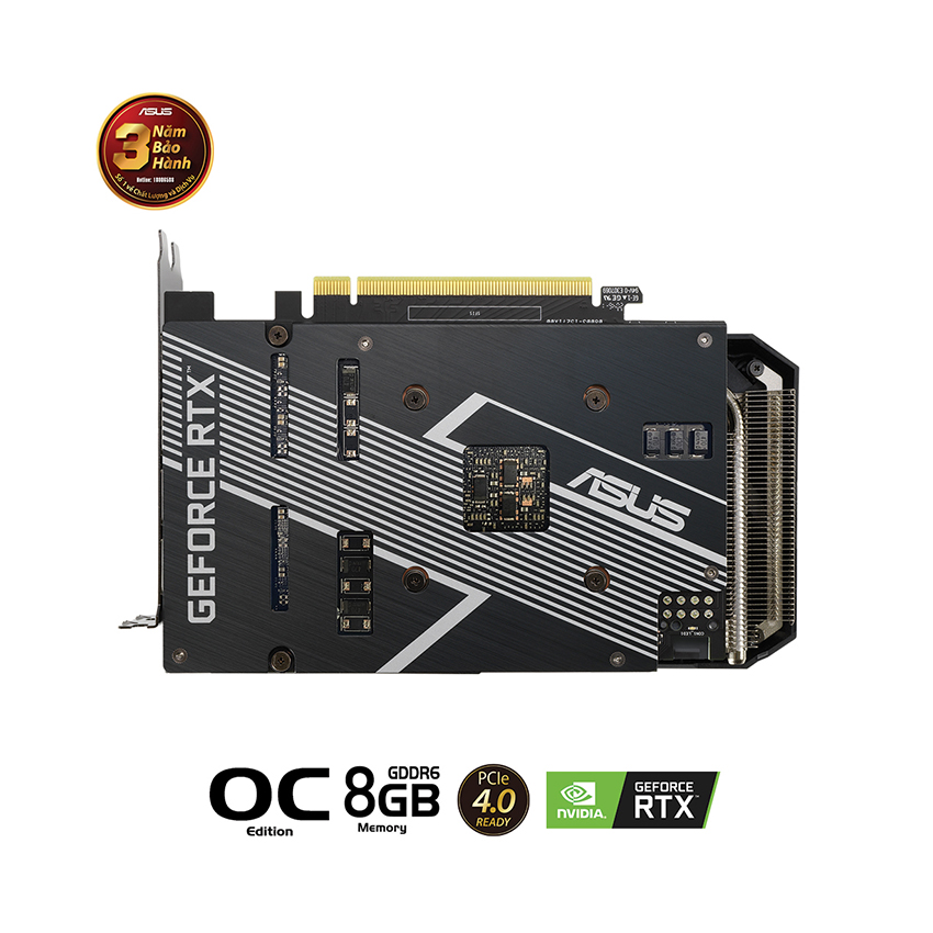 Card Màn Hình ASUS DUAL-RTX3050-O8G (90YV0HH0- M0NA00) - Hàng Chính hãng