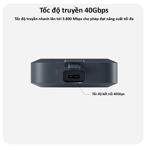 Hộp đựng ổ cứng HyperDrive Next USB4 NVMe SSD Enclosure HD5001 - Hàng chính hãng