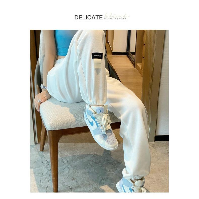 Quần thun nữ jogger chốt gấu quần baggy ulzzang dáng xuông phong cách Hàn Quốc