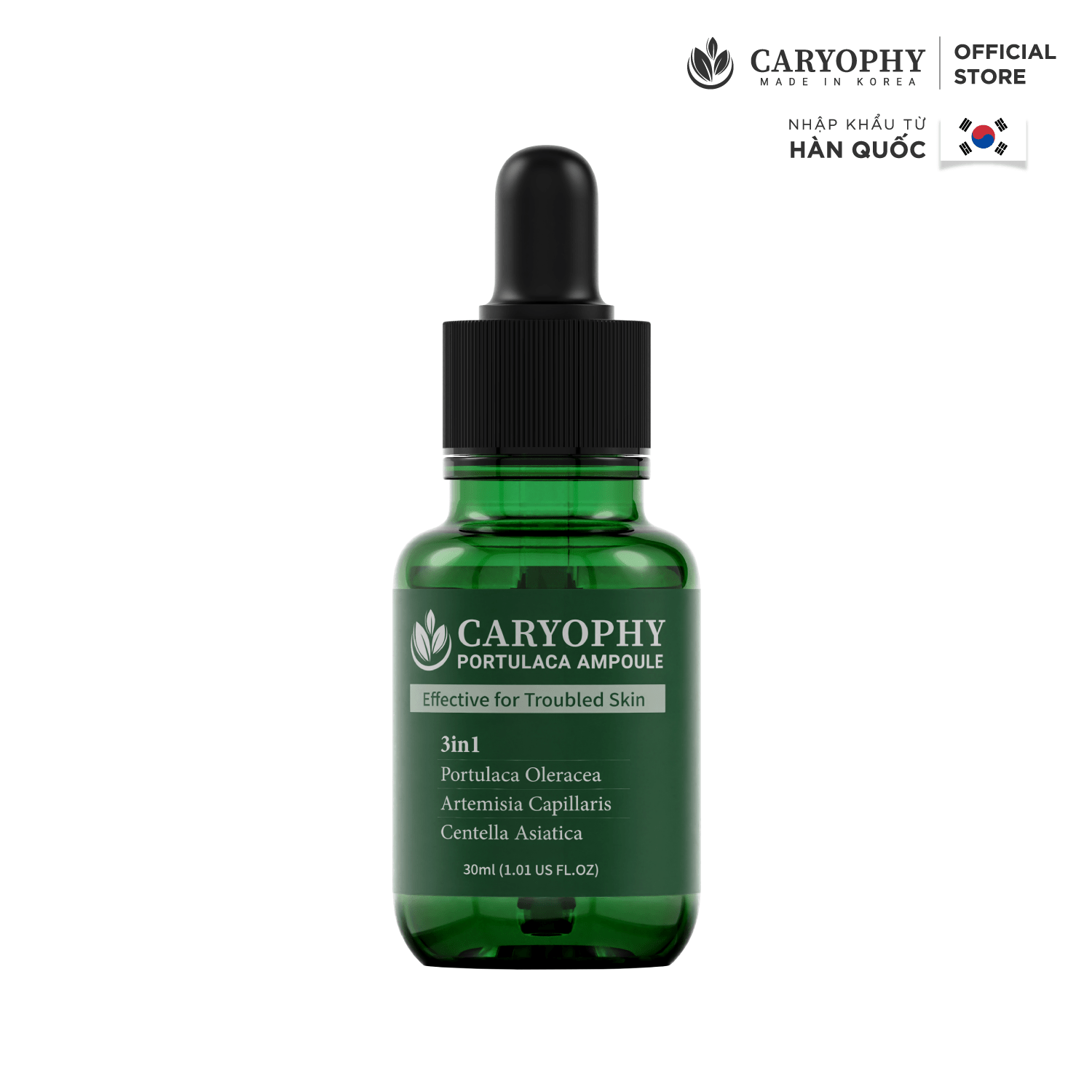 Serum ngừa mụn Caryophy Portulaca Ampoule (30ml)