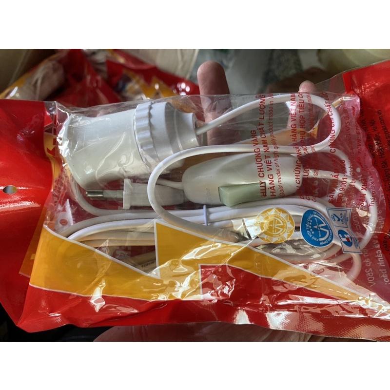 Bộ dây đuôi đèn liền công tắc SOPOKA ĐS sẵn phích siêu tiện lợi