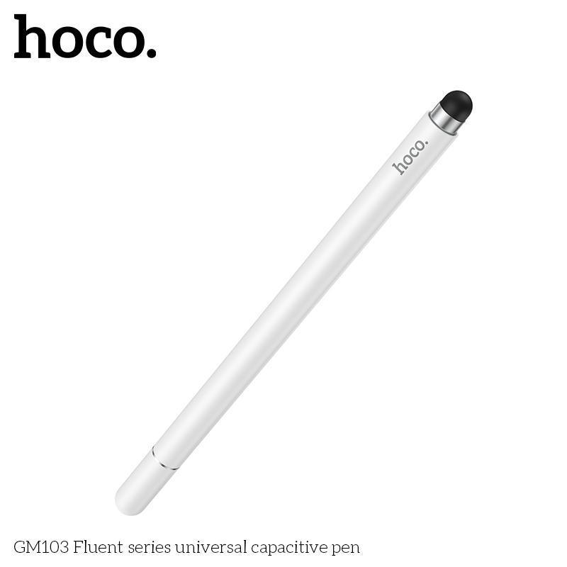Bút cảm ứng điện dung đa năng Hoco GM103, phụ kiện viết cảm ứng nét vẽ mượt mà cho máy tính bảng, điện thoại hàng chính hãng