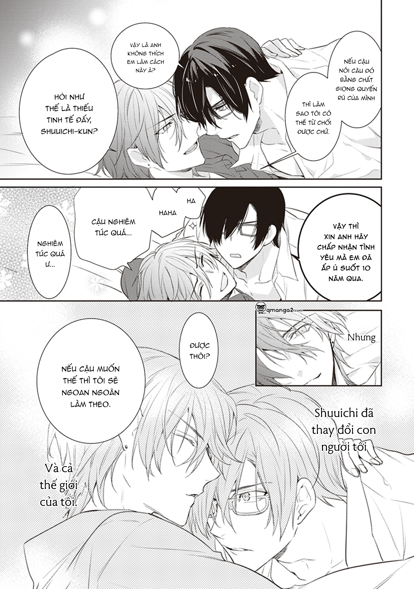 chỉ cần nghe giọng nói của cậu chapter 2.2 11