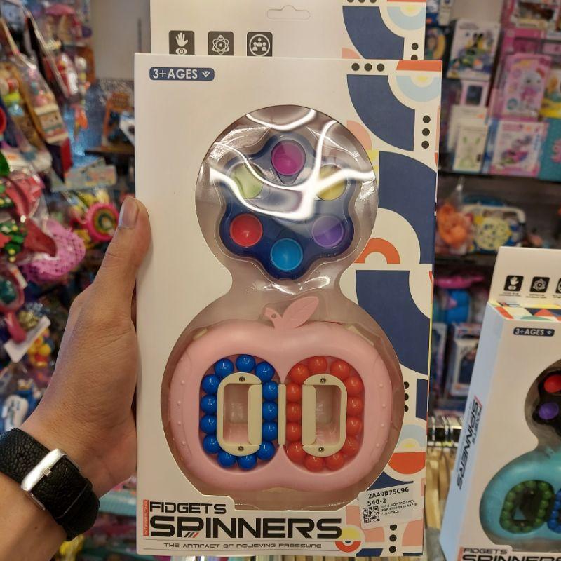 Đồ Chơi Spinner và Ráp Bi Hình Trái Táo