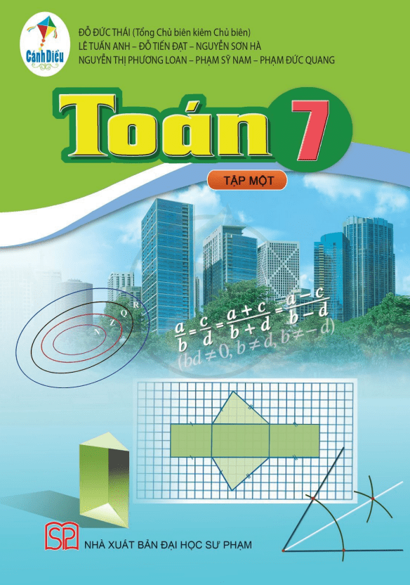 Sách giáo khoa Toán 7- tập một- Cánh Diều