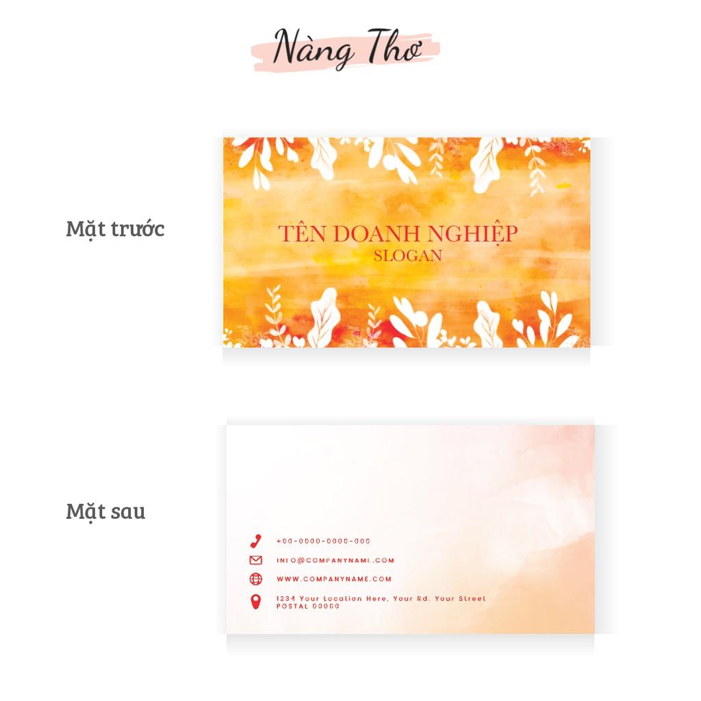 IN NAMECARD DANH THIẾP THIẾT KẾ THEO YÊU CẦU_DECAL VIP