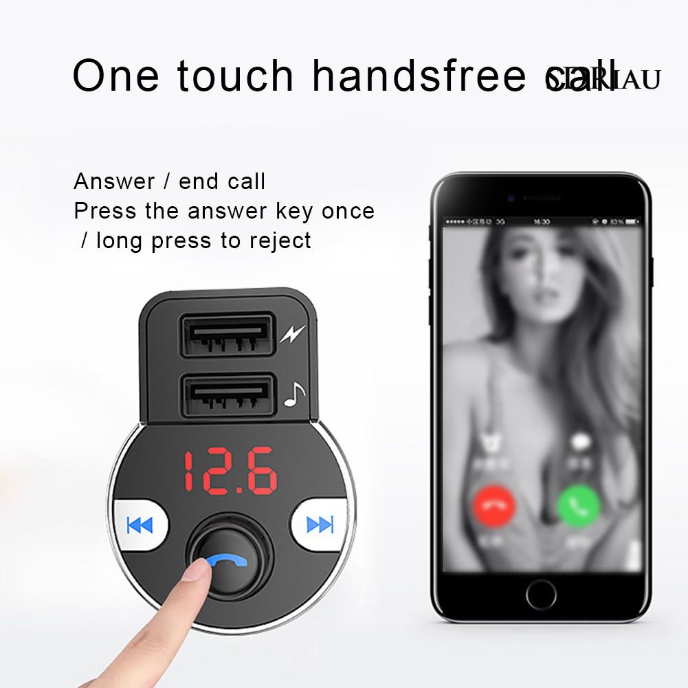 Máy Nghe Nhạc Mp3 Kết Nối Bluetooth Đa Năng Tiện Dụng Cho Xe Hơi