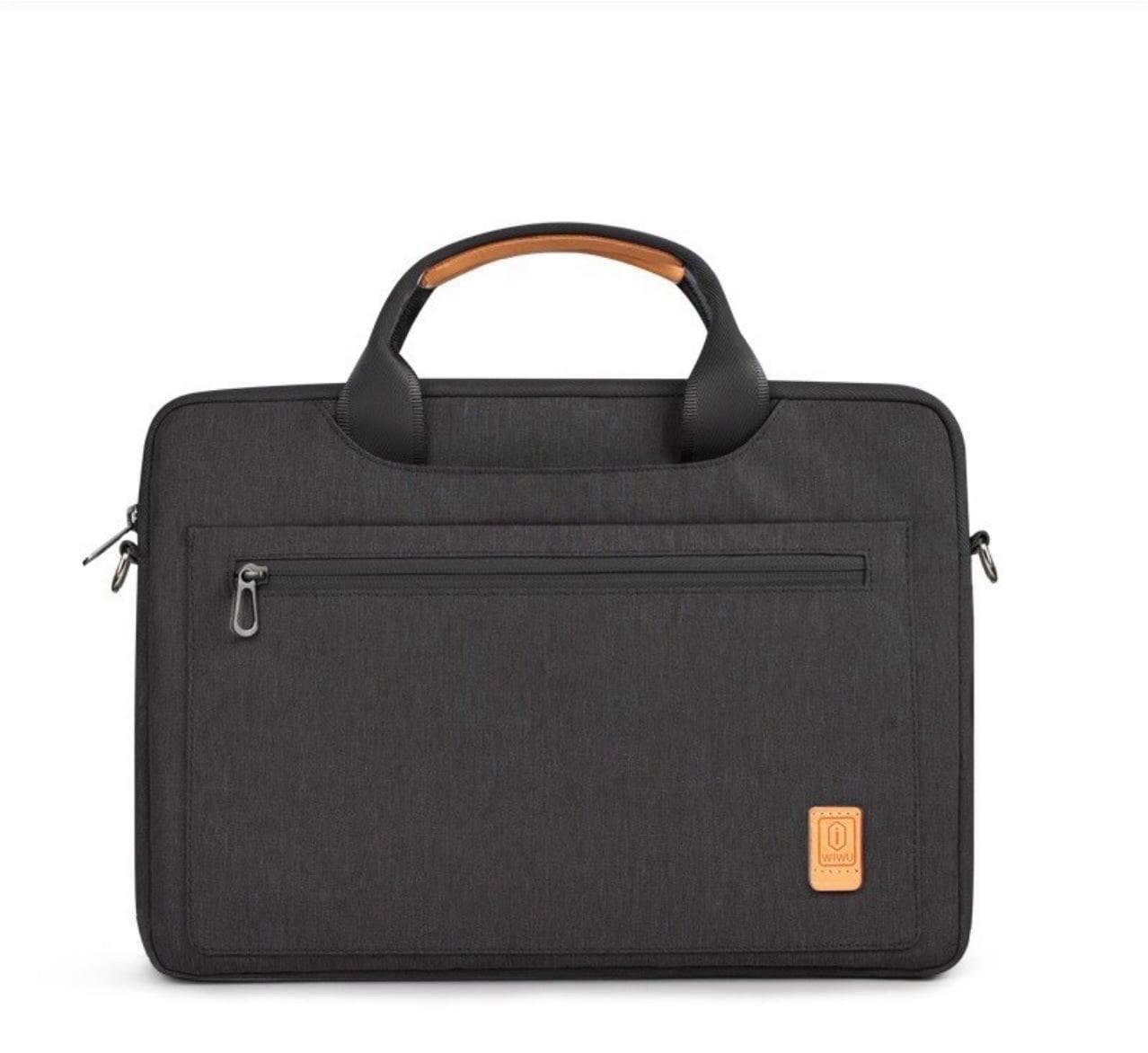 Túi Đeo Wiwu Pioneer Handle Bag Dành Cho Laptop, Ultrabook Chất Liệu Vải Cao Cấp, Độ Bền Cao - Hàng Chính Hãng 