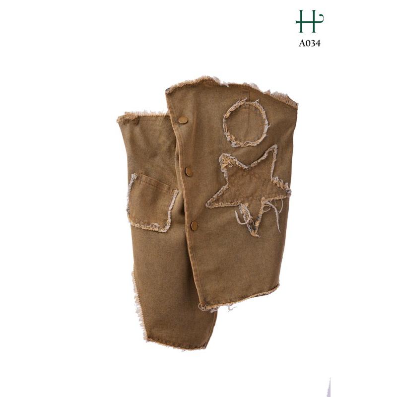 Áo Jeans cộc tay Hàn Quốc-A34