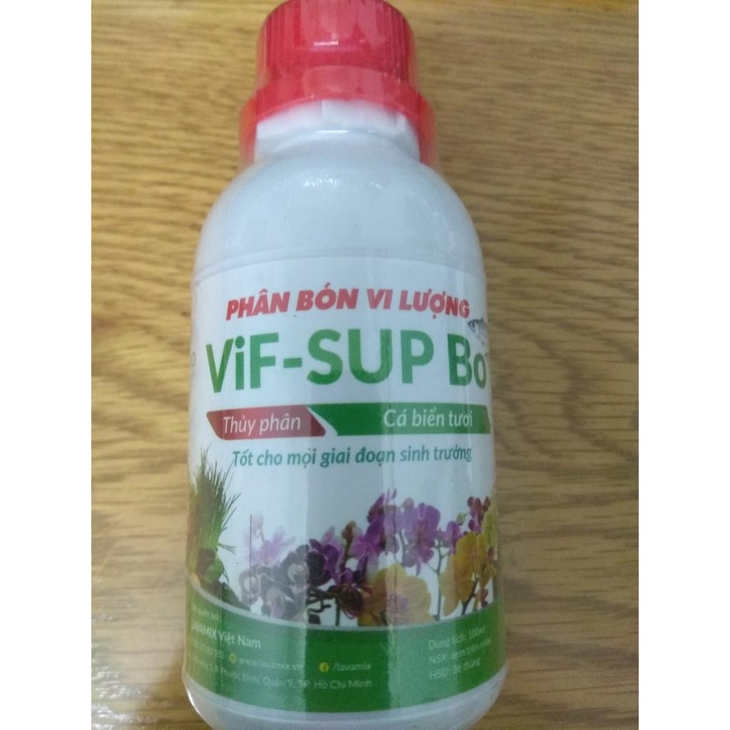 Phân bón vi lượng ViF- Sup Bo - chai 100 ml