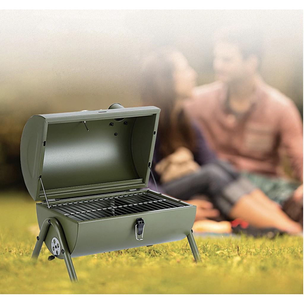 Lò nướng than có quai xách tiện lợi BBQ Bacon USA - AsiaMart