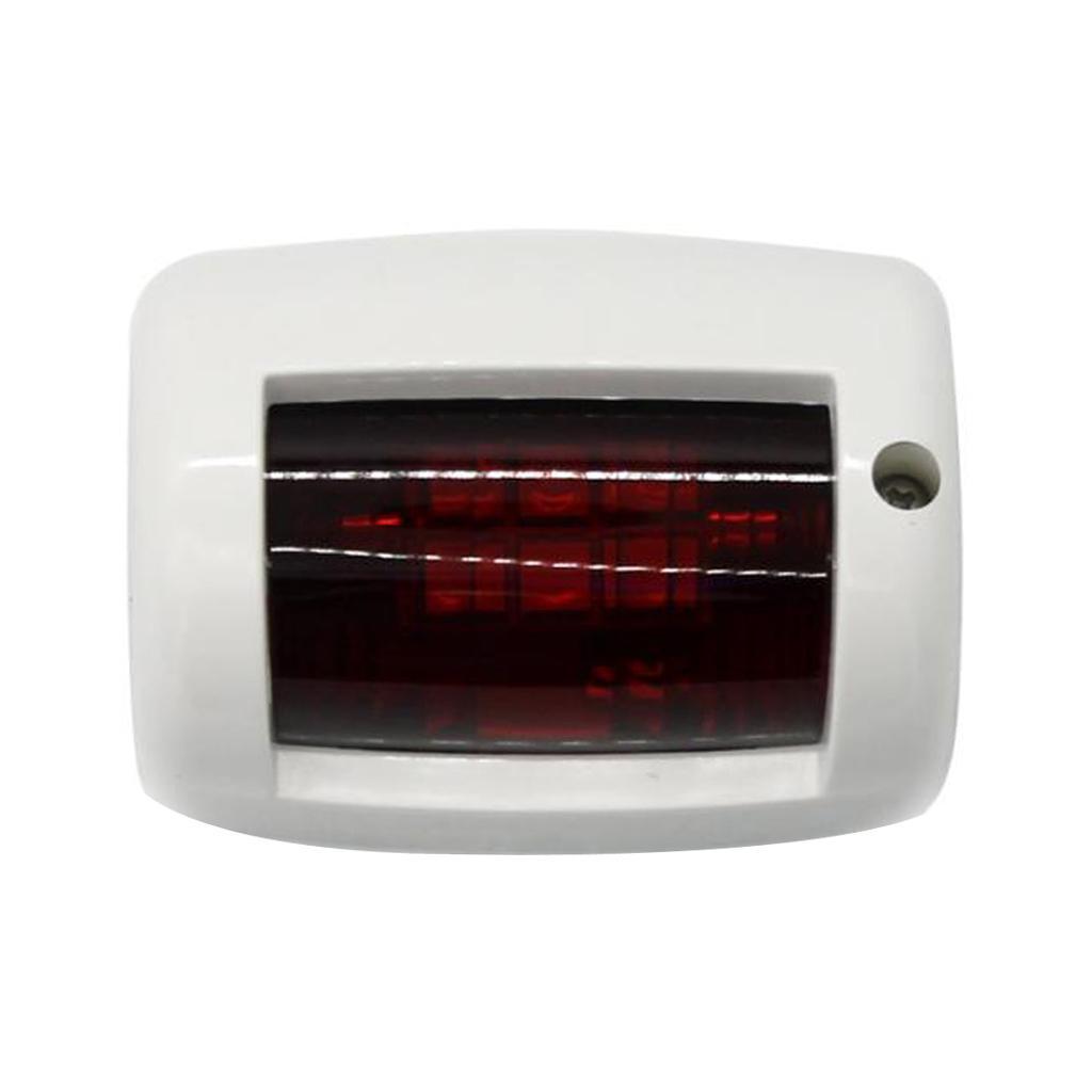 3 Pieces 12V White Red Green LED Navigation Light Marine Sailing Signal Lamp