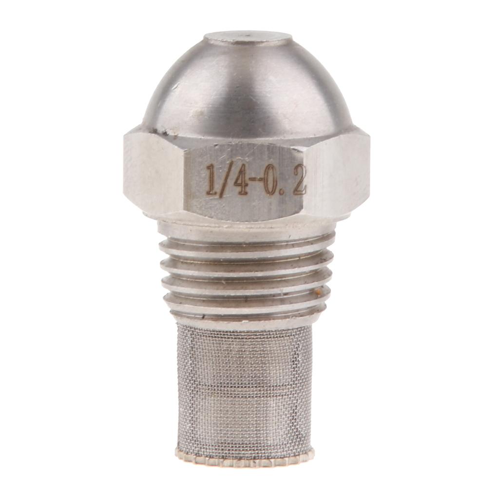 0.2mm Hole Diameter Brass Oil Fuel Burner Spray Nozzle