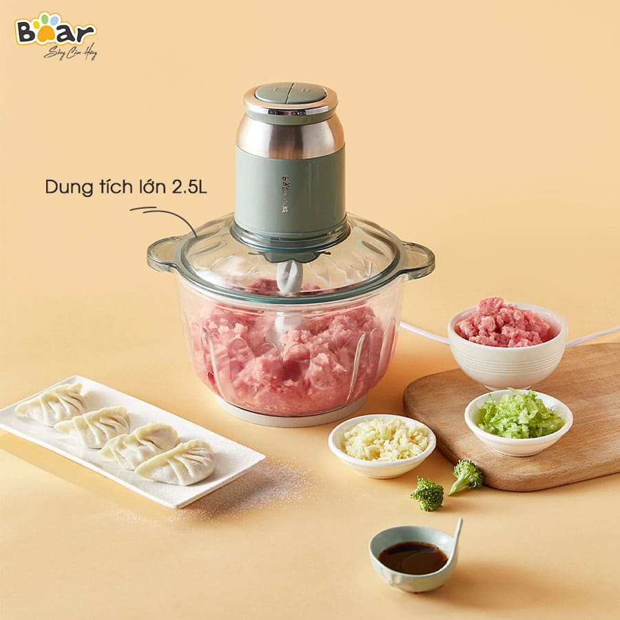 Máy Xay Thực Phẩm Bear QSJ-C04R8S - hàng chính hãng
