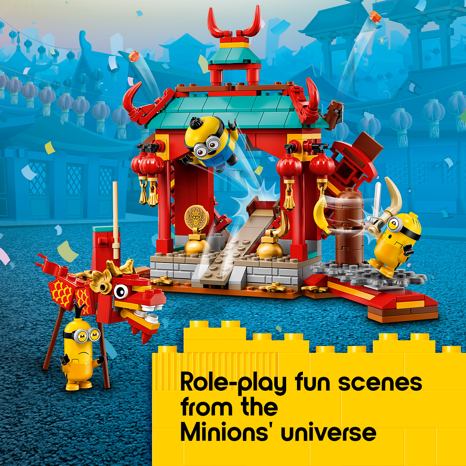 LEGO MINIONS 75550 Trận Chiến Kung Fu