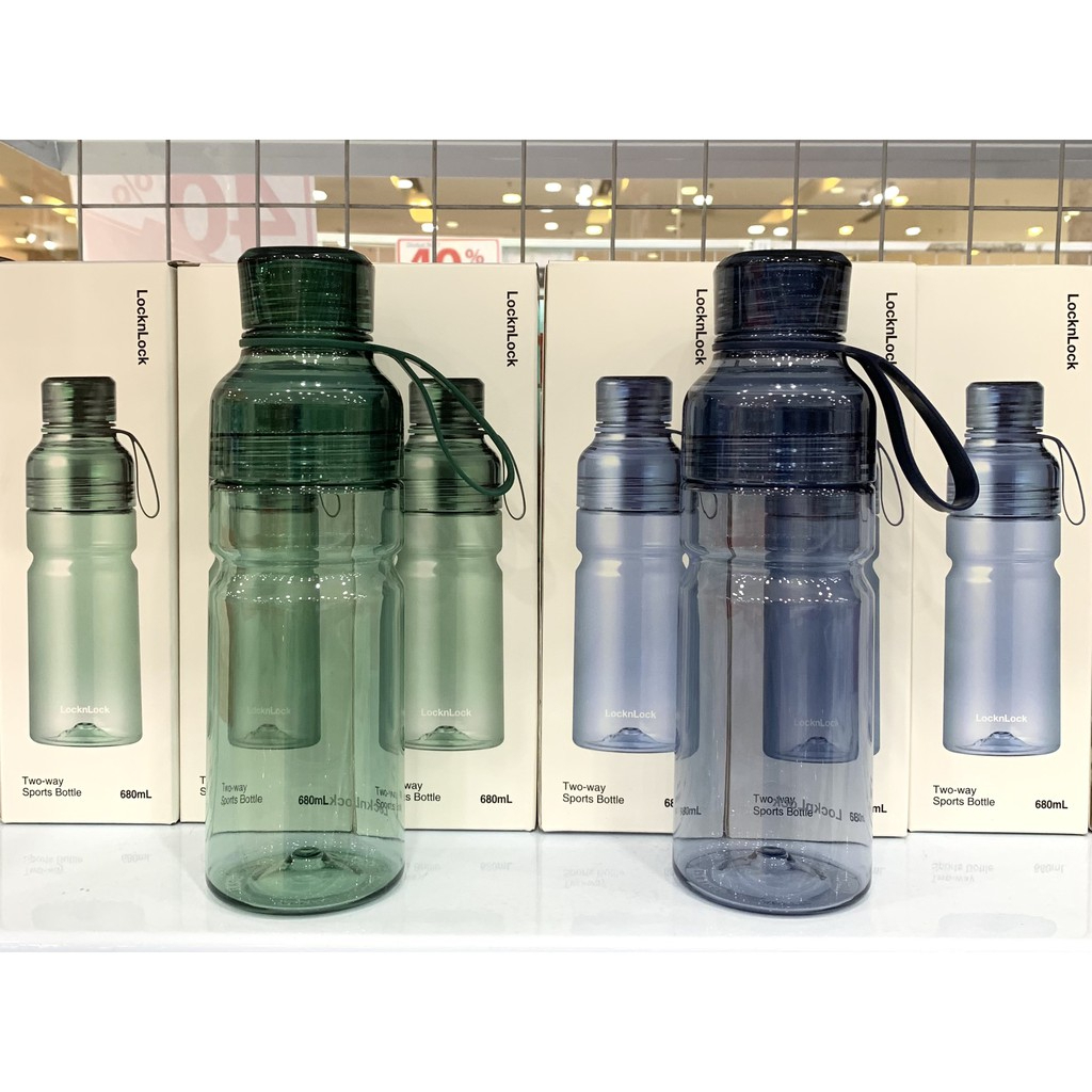 Bình nước nhựa tritan ABF769 ABF770 LocknLock Sport Bottle, Hàng chính hãng, 520 - 680ML, có quai cầm, chống rỉ - JoyMall