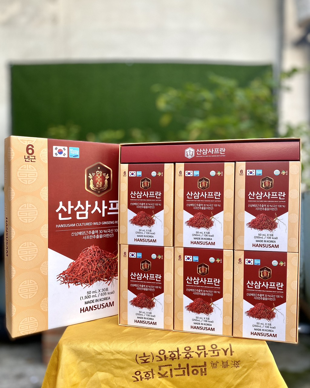 NƯỚC HỒNG  SÂM NÚI SAFFRON 30 GÓI - GIẢI PHÁP CHO MỌI LO ÂU SỨC KHỎE GIA ĐÌNH BẠN