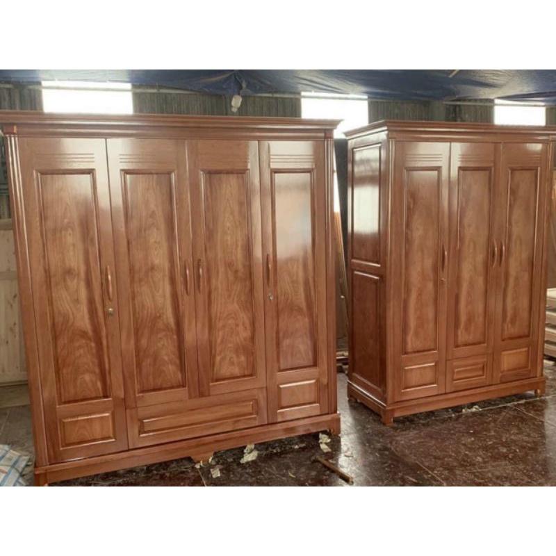Tủ quần ao gỗ soan đào