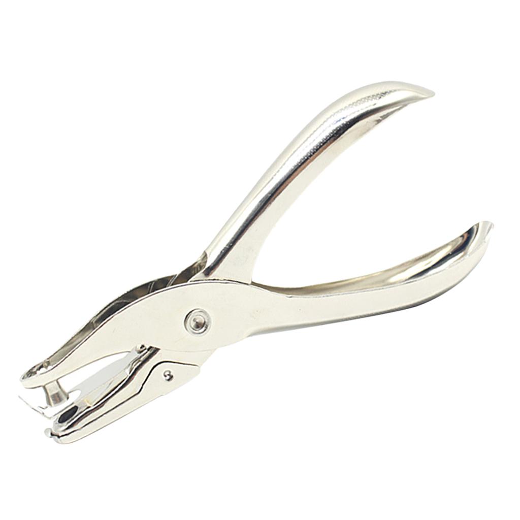 Single Hole Hand Held Paper Punch Paper Crafts Tickets Hole Puncher