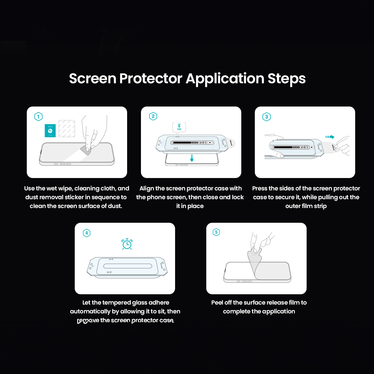 Cường lực Full viền kèm khung cho iPhone 16 Pro Max / 16 Pro hiệu Nillkin CP+ PRO Phủ Nano, vát cạnh 2.5D, lớp Olephobic - Hàng nhập khẩu