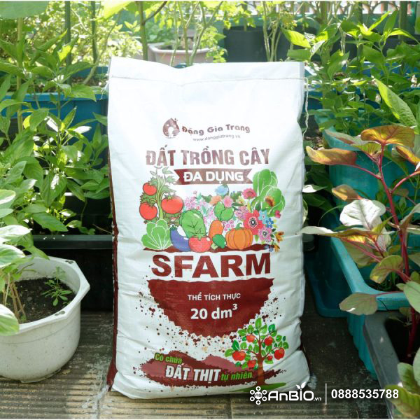 Đất trồng cây đa dụng SFARM - Bao 20L