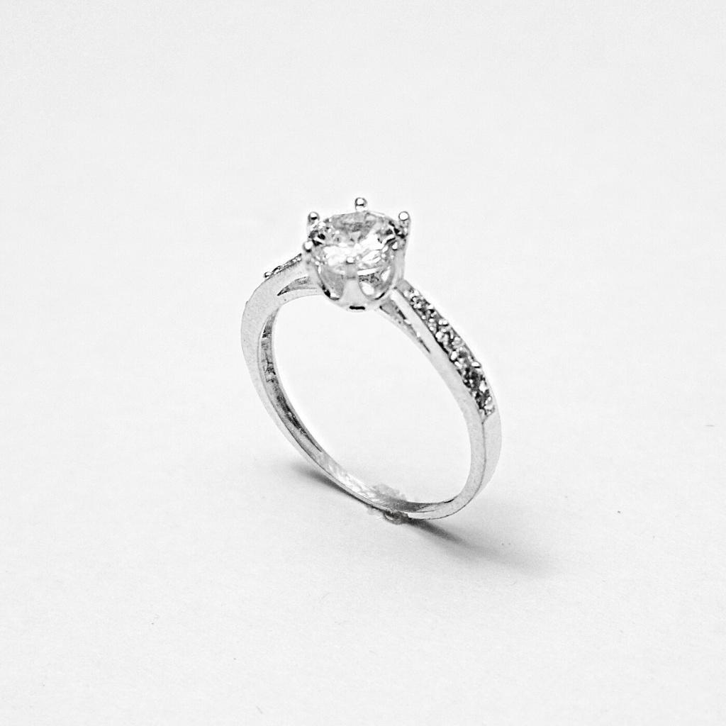 Nhẫn bạc nữ ATJ9037 nhẫn nữ 1 hàng đá ANTA Jewelry