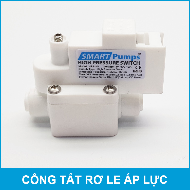 Công tắt áp cao máy bơm máy lọc nước Smartpumps chính hãng